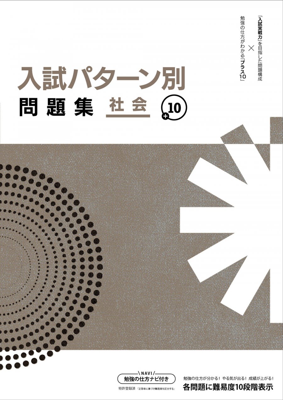 入試パターン別問題集社会 学力にあわせて挑むべき問題がわかるプラス10シリーズ